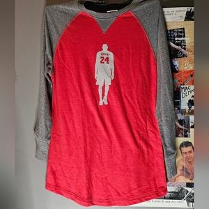 Kobe Bryant Baseball Tee (Rare)